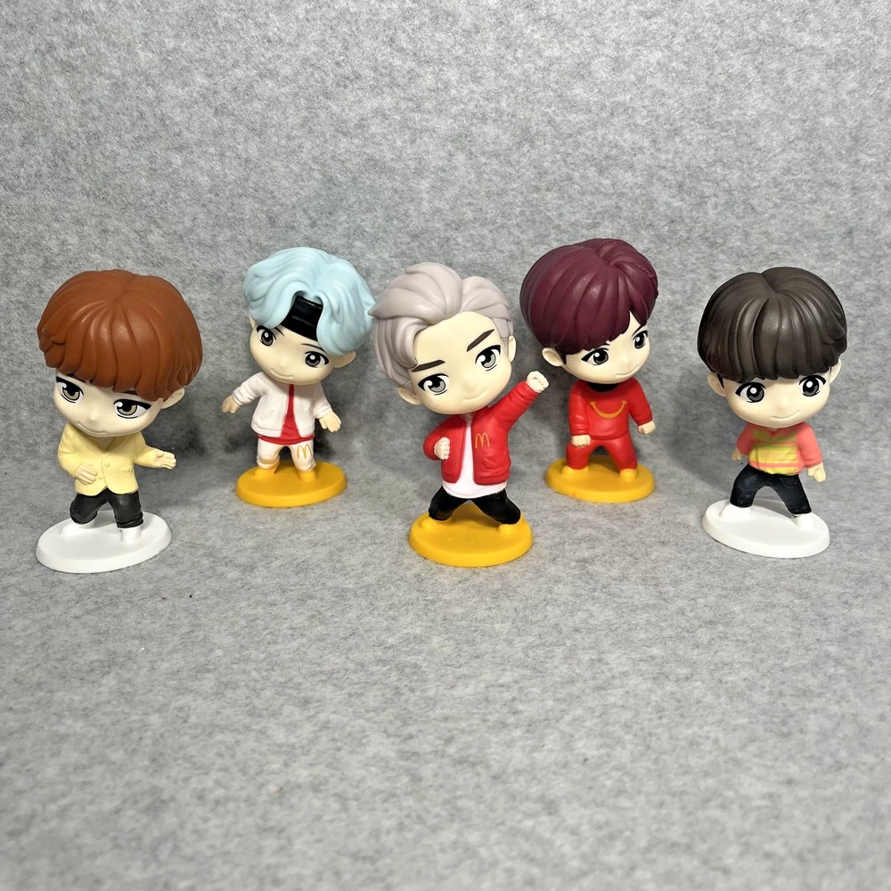 McDonalds BTS TinyTAN Happy Meal Toys Set 5‎ Suga j-hope RM Jimin Replacement